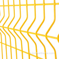 Recinzione in pannelli di rete metallica saldata curva 3D